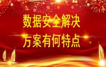 數據安全解決方案有何特點？